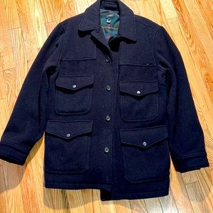 J.Crew men’s quilted coat 90% wool